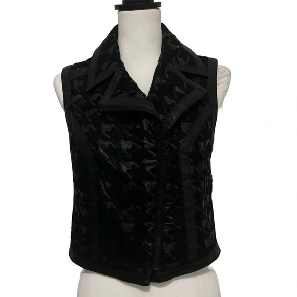 Sam Edelman Textured Black Vest. Small. Excellent condition! - Picture 1 of 8